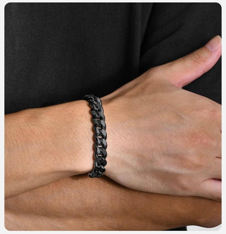 Bold Cuban Chain Bracelets