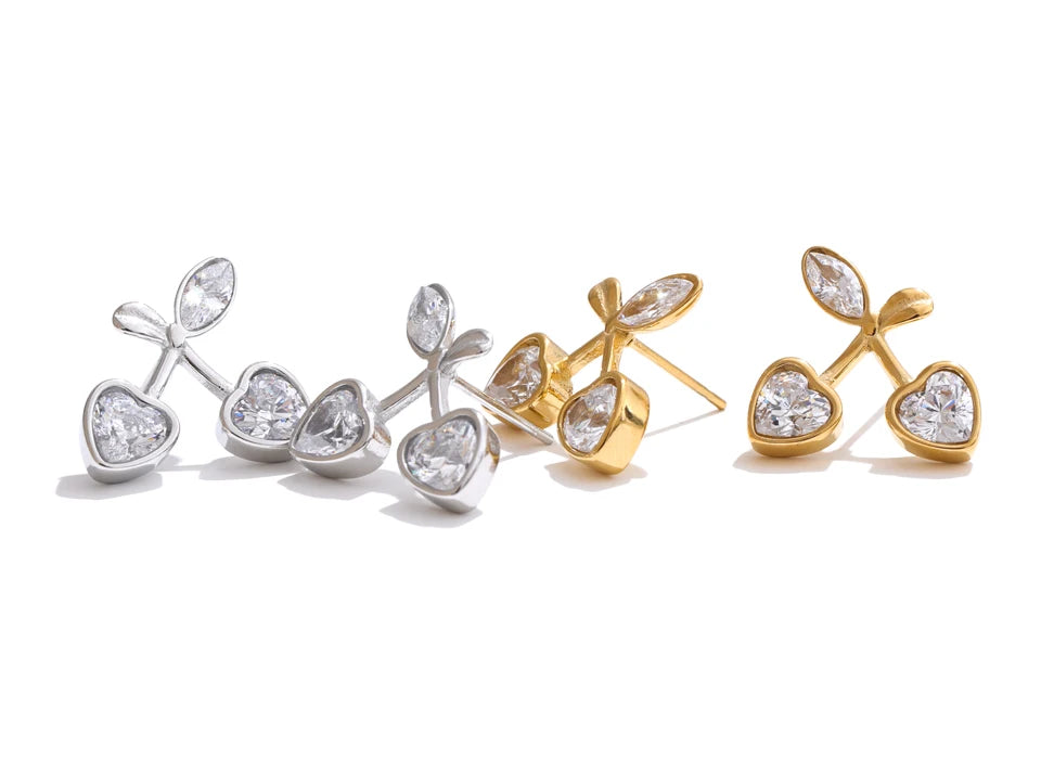 Cherry Stud Earrings