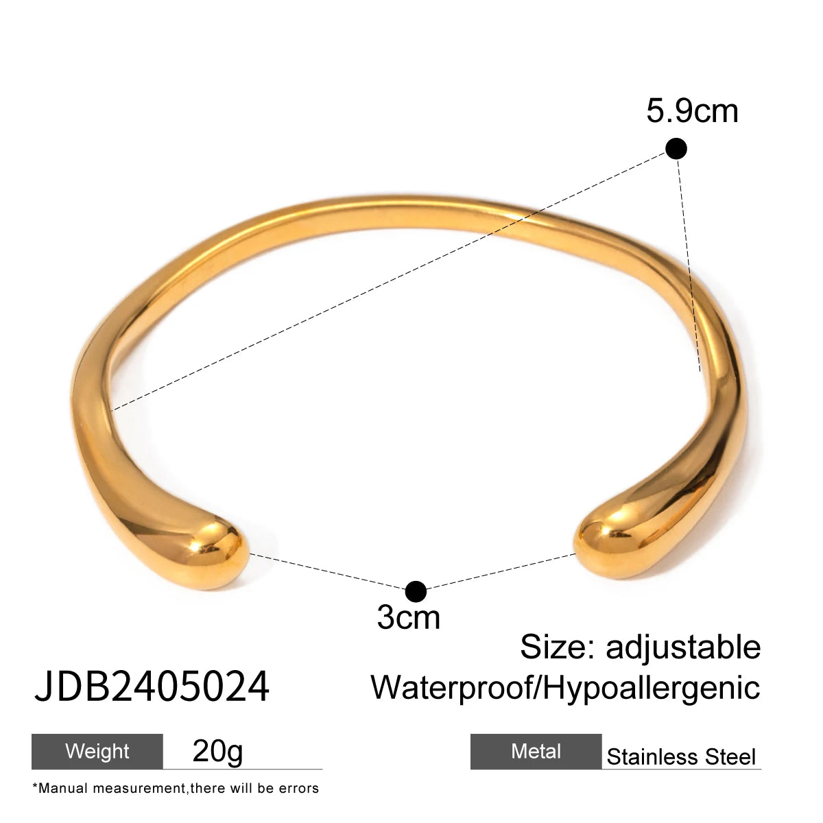 Wide Cuff Bracelet Bangle Jewelry