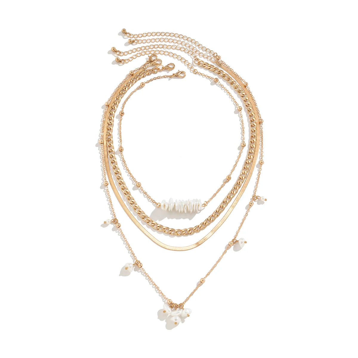 Pearl Pendant Choker Necklace