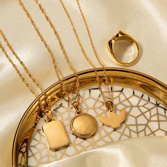 Angel Pendant Necklace Chain