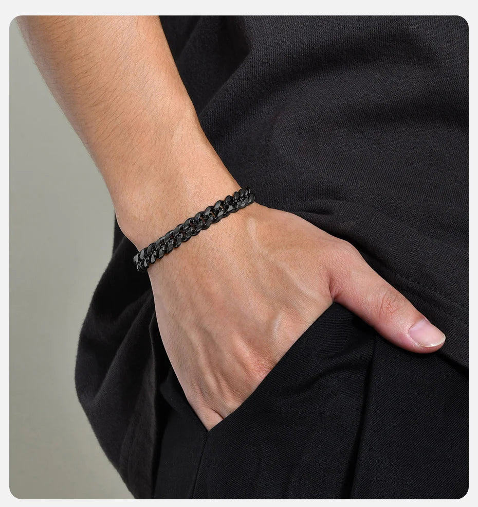 Bold Cuban Chain Bracelets