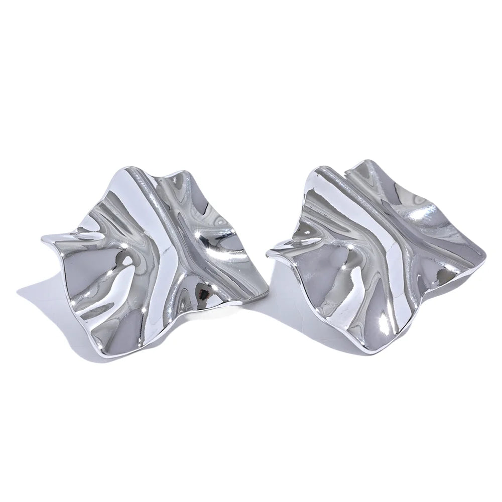 Geometric Big Stud Earrings