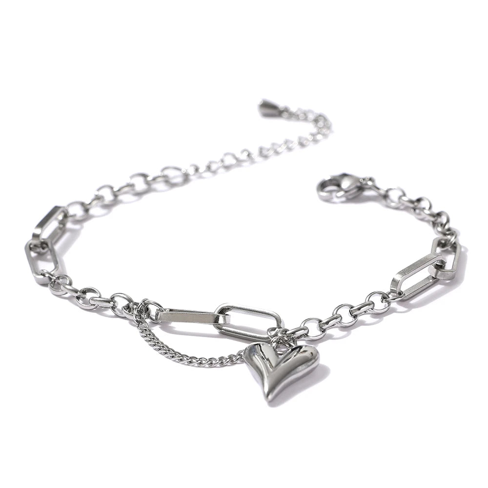 Romantic Heart Pendant Necklace