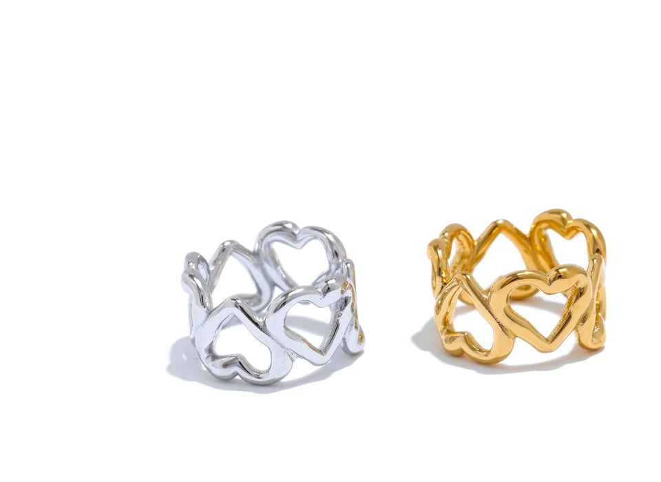 Hollow Heart Ring