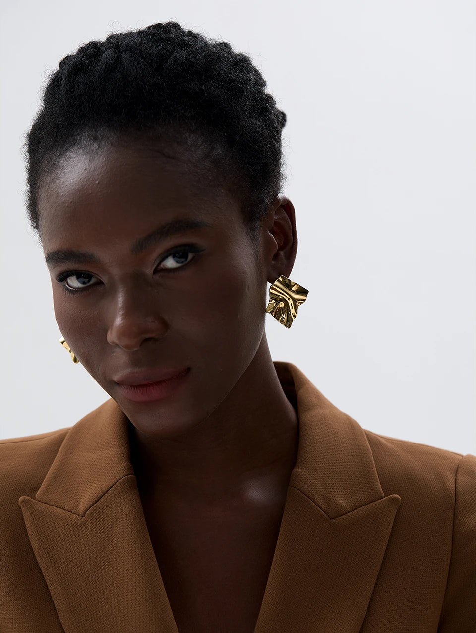Geometric Big Stud Earrings