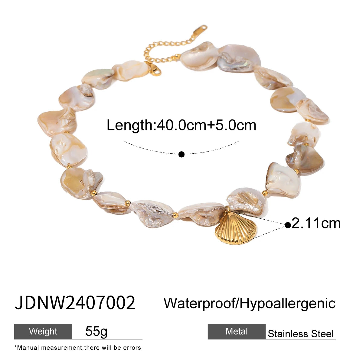 Summer Ocean Charm Bracelet & Necklace