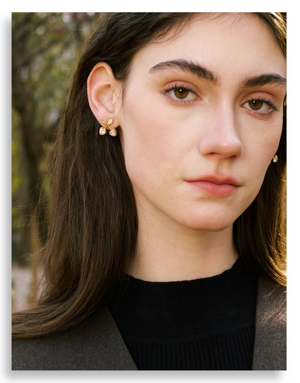 Cherry Stud Earrings