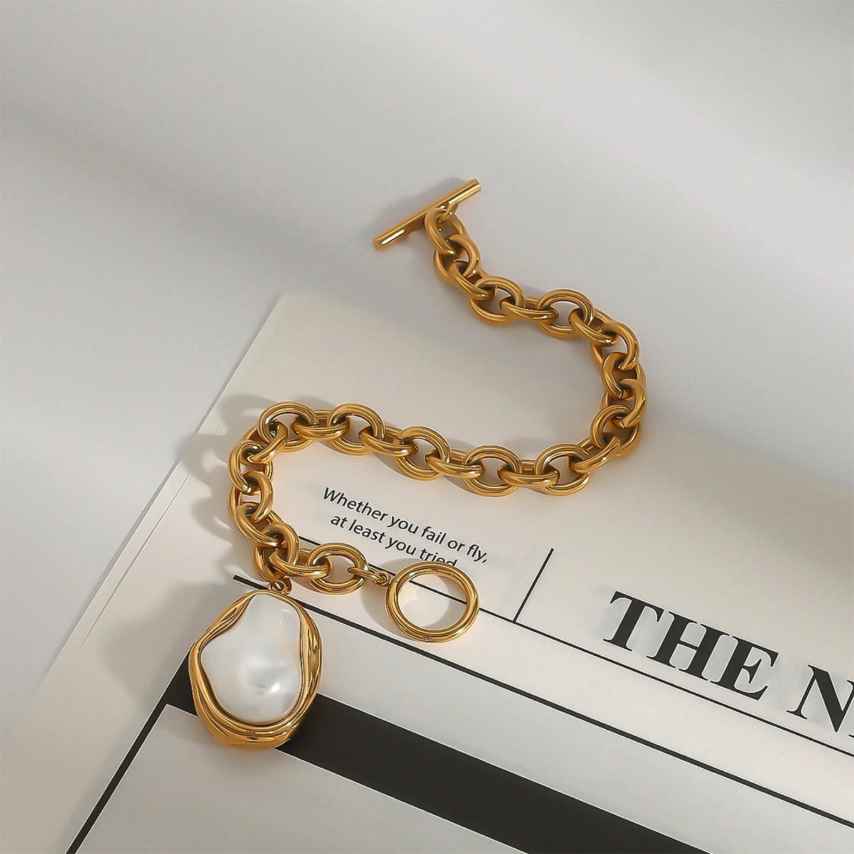 Pearl Stacked Bracelet