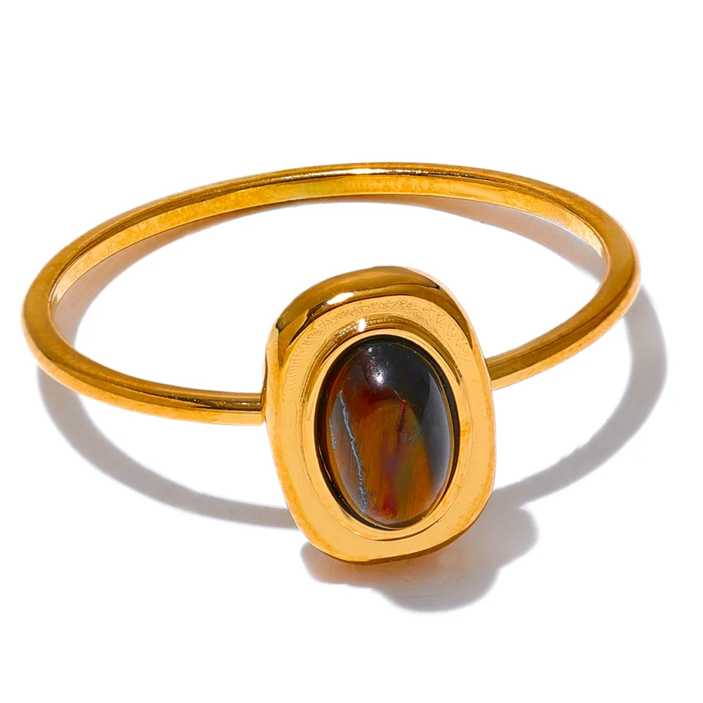 Oval Thin Chic Ring