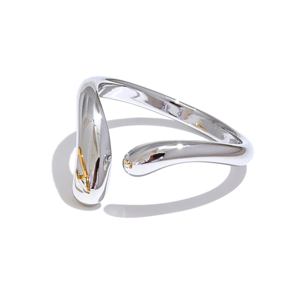 Minimalist Chic Adjustable Open Ring