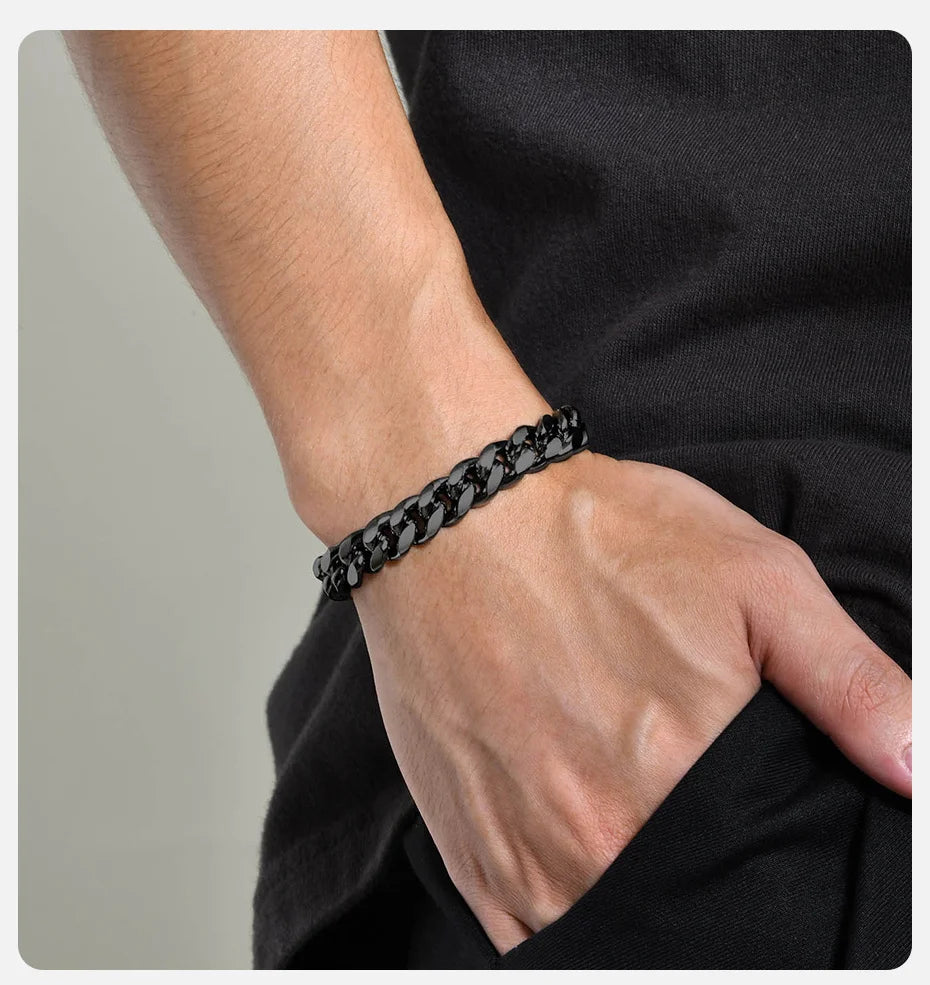 Bold Cuban Chain Bracelets