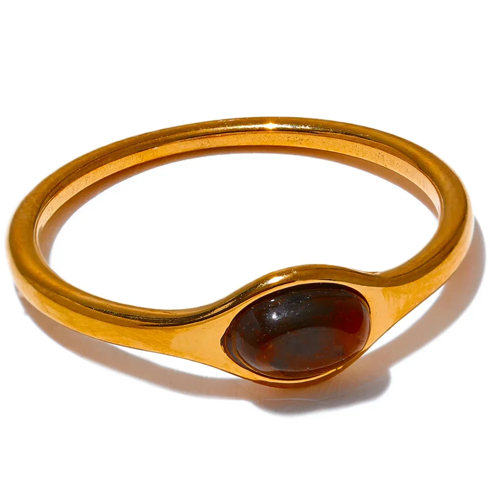 Oval Thin Chic Ring