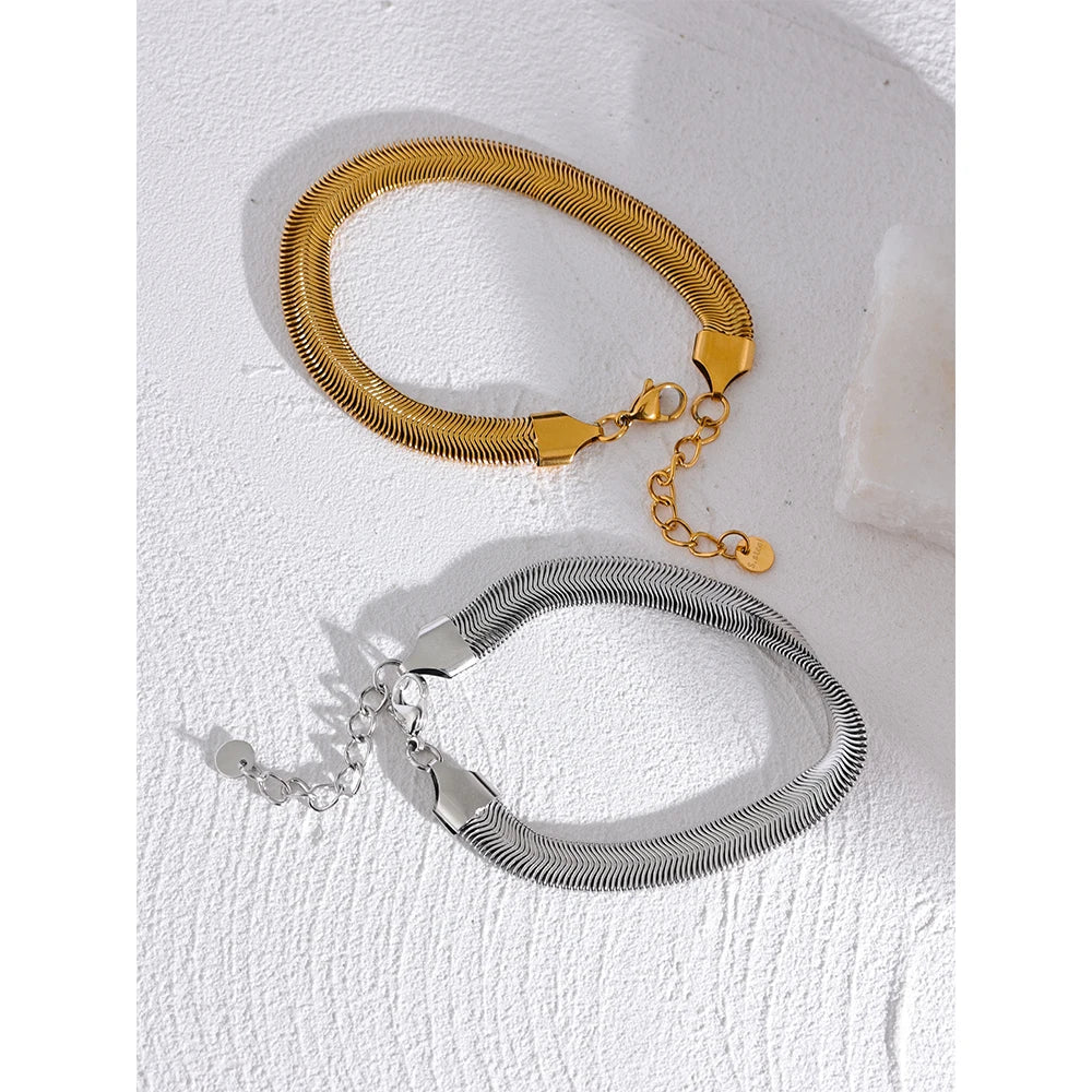 Geometric Punk Chain Necklace