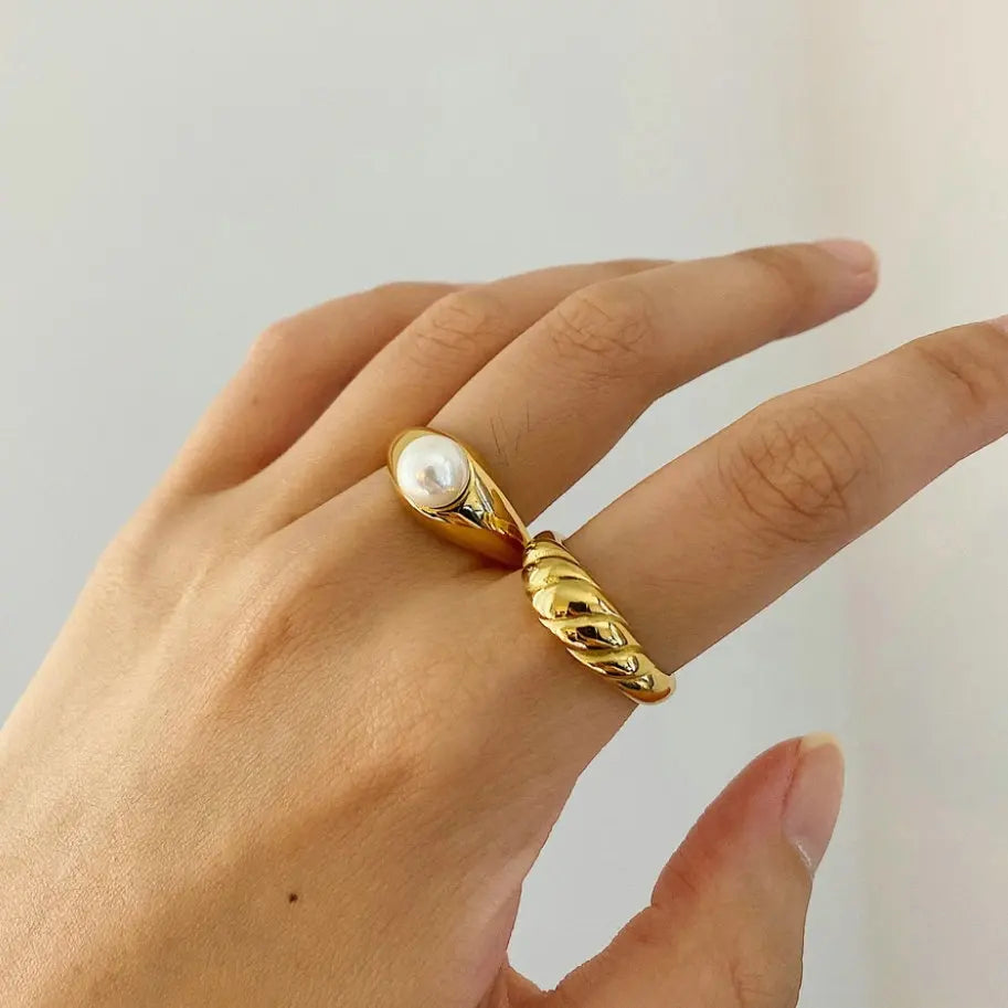 18K Gold PVD Plated Rings