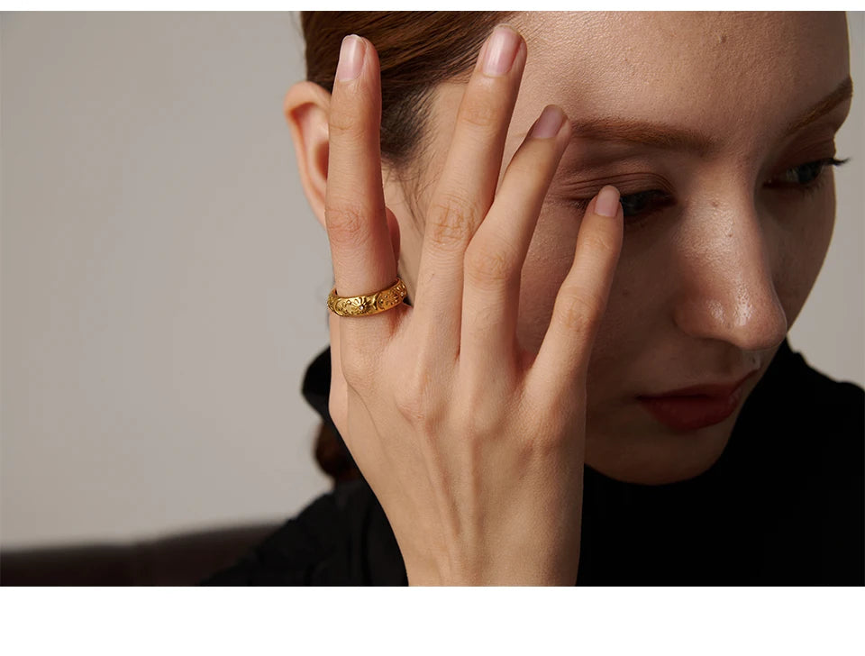Sun Star Moon Ring