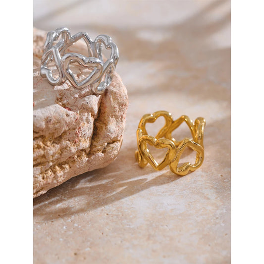 Hollow Heart Ring