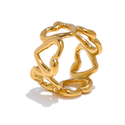 Hollow Heart Ring